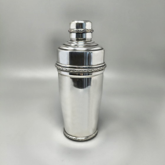 Image 1 of 1930s Art Deco Cocktail Shaker by MB. Made in Italy
