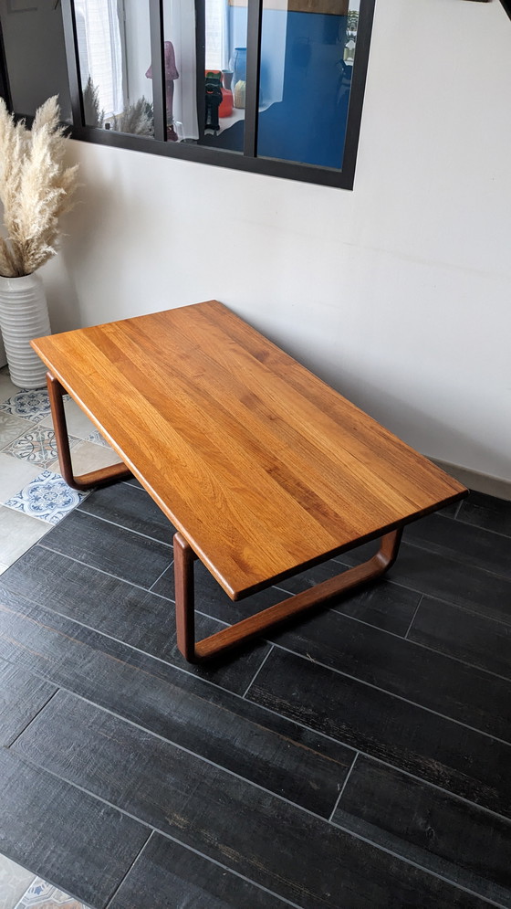 Image 1 of Table basse vintage en teck 