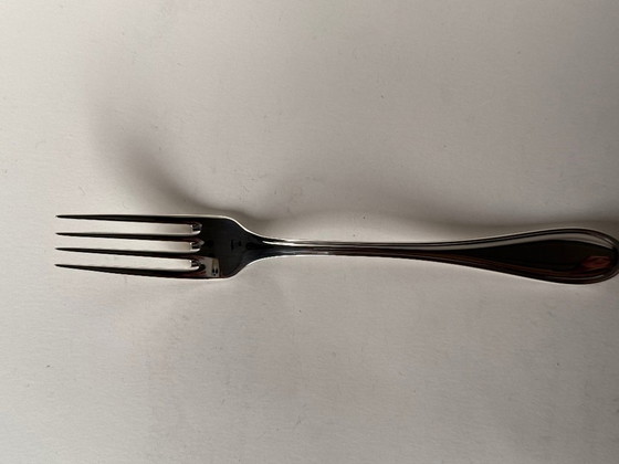 Image 1 of Wilkens Sterling Silver Swedish Faden cutlery 90 pieces 