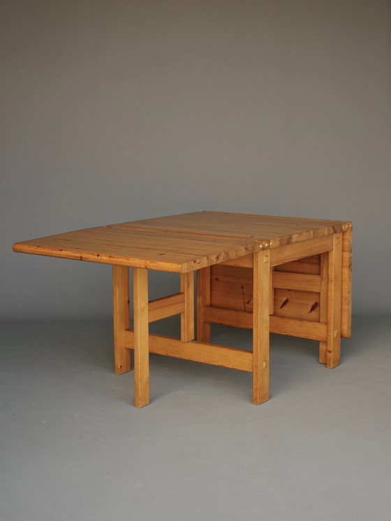 Image 1 of Set da pranzo in pino di Edwin Helseth per Stange Bruk, anni '60