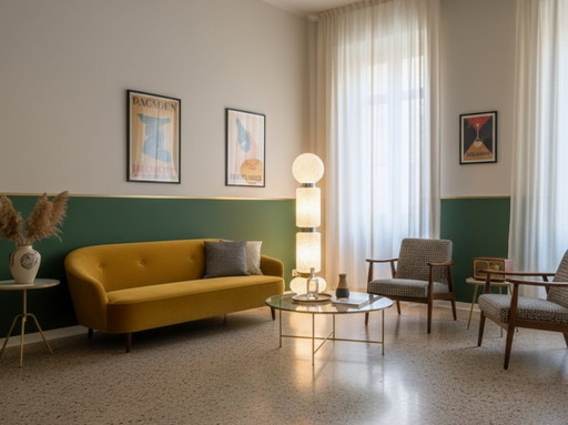 Murano glass totem floor lamp AV MAZZEGA 1960s