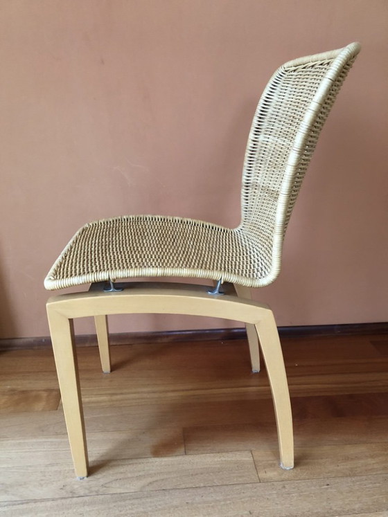 Image 1 of 4 sillas de comedor Ligne Roset, modelo "Libra" de Christian Werner.