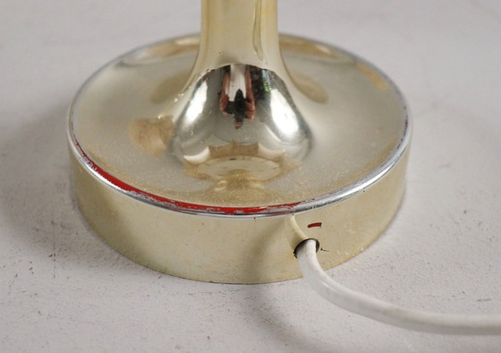 Image 1 of Lampes de table Cocoon de style Mid-Century par Goldkant, conçues par Friedel Wauer, Allemagne, années 1960