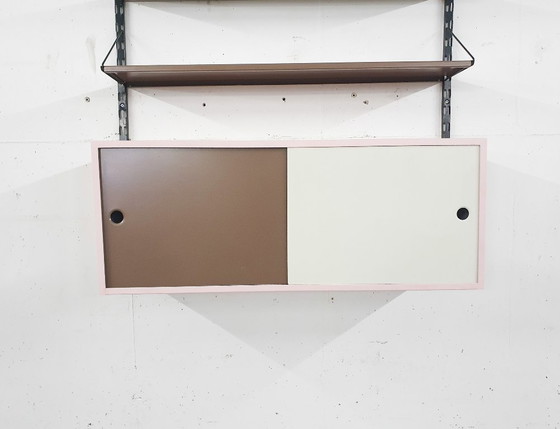 Image 1 of Tjerk Reijenga voor Pilastro wandmeubel, Nederland 1950's