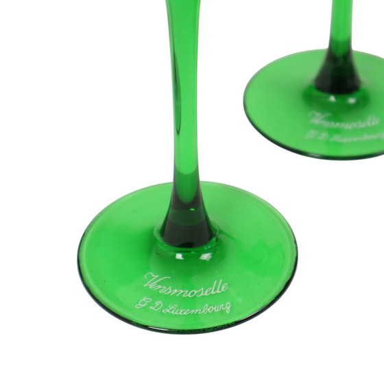 Image 1 of 6 Vintage Wijnglazen Luminarc Vins Moselle