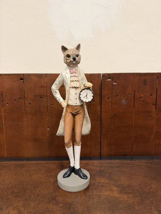 Classic Statue Dog in Uniform