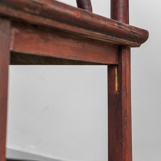 Image 1 of SEDIA CON BRACCIOLI EN LEGNO CINA STILE DINASTIA MING XIX SECOLO