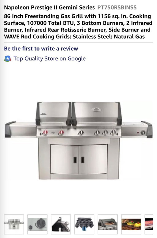 Napoleon prestige II bbq