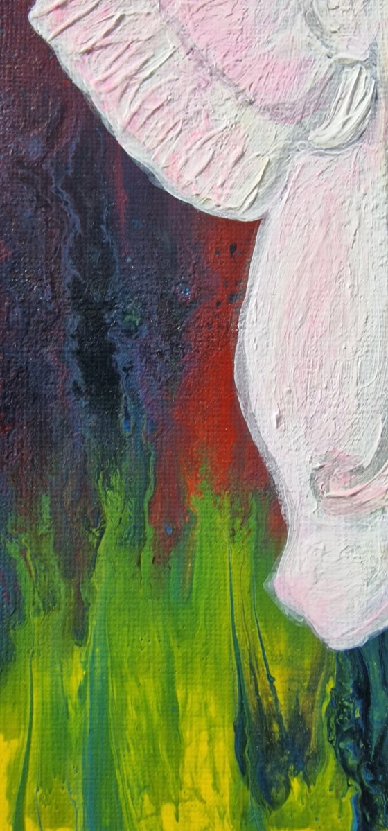 Baby Pink Elephant – CB, Paintings & Drawings, Paper (photo 4 of 6)