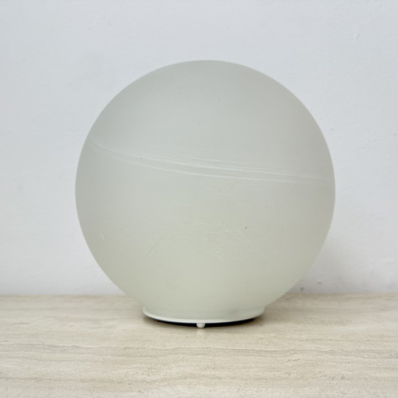 Image 1 of Lampada da tavolo vintage in vetro Wofi Leuchten Mars