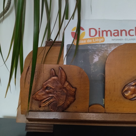 Image 1 of Brievenhouder. Art Deco.