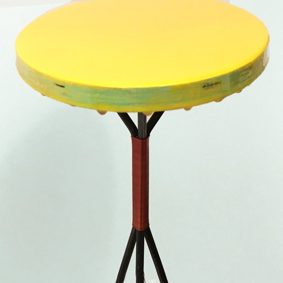 Image 1 of Ndebele Nomadic Table by Melchior van Dansik, Yellow Sun