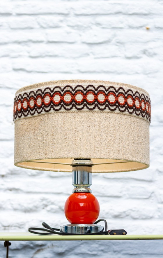Image 1 of Atmospheric Vintage Table Lamp, brand - MASSIVE, 70s