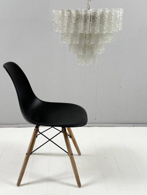 Lampada da soffitto/ lampadario di metà secolo di Doria Leuchten, Germania, anni '70