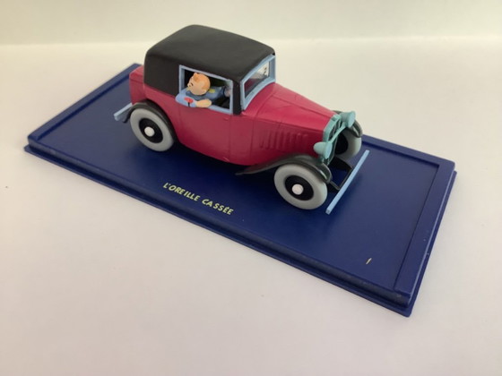 Maquetas de Autos Tintin, 5 Piezas de la Serie “En Voiture Tintin” La Fondation Hergé. – Objetos decorativos (photo 13 of 18)