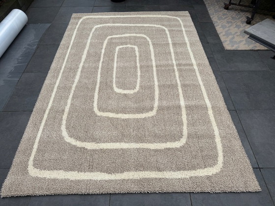 Origen Frame Greige 200x300 | Brink & Campman | 100% Laine, Tapis, Beige, Modern (photo 2 sur 10)
