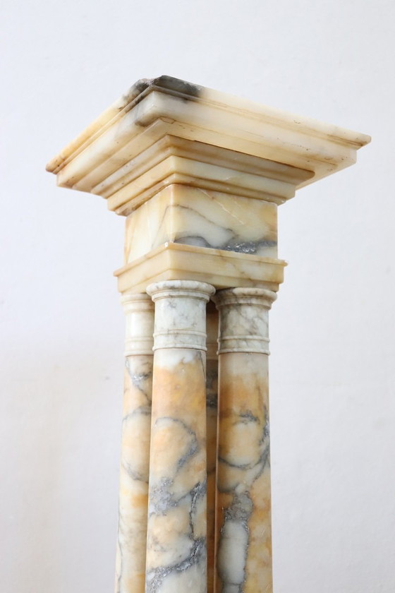Image 1 of Columna antigua de mármol, Italia, siglo XIX