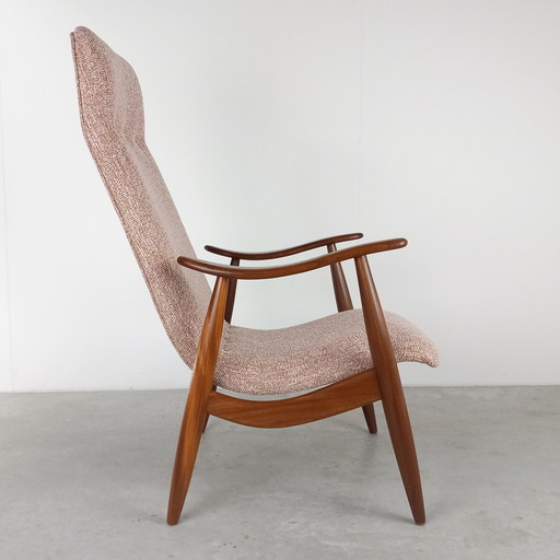 Louis van Teeffelen webe armchair Vintage design 1960s