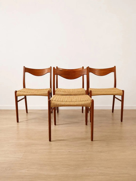 Sedie da pranzo danesi di Arne Wahl Iversen – Glyngøre – Iversen (Arne Wahl), Wood, Scandinavian (photo 8 of 8)