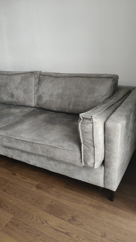 Image 1 of Chateau d'Ax grey benches 2 pieces