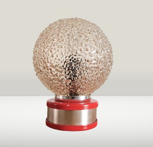 Vintage space age table lamp bubble