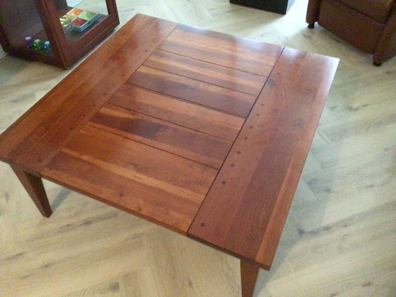 Image 1 of Solid Cherry Wood Dining Table and Coffee Table