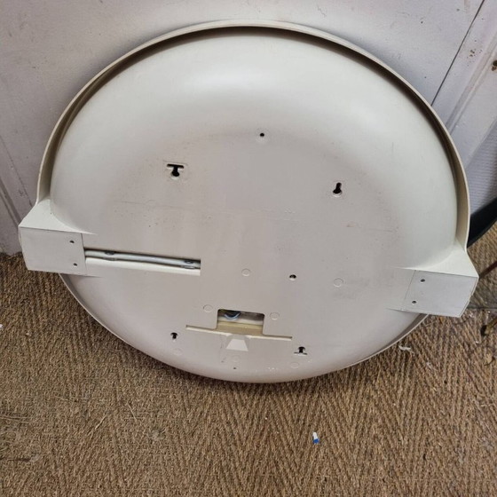 Image 1 of Specchio rotondo inclinabile con luce del 1970 (62 cm)