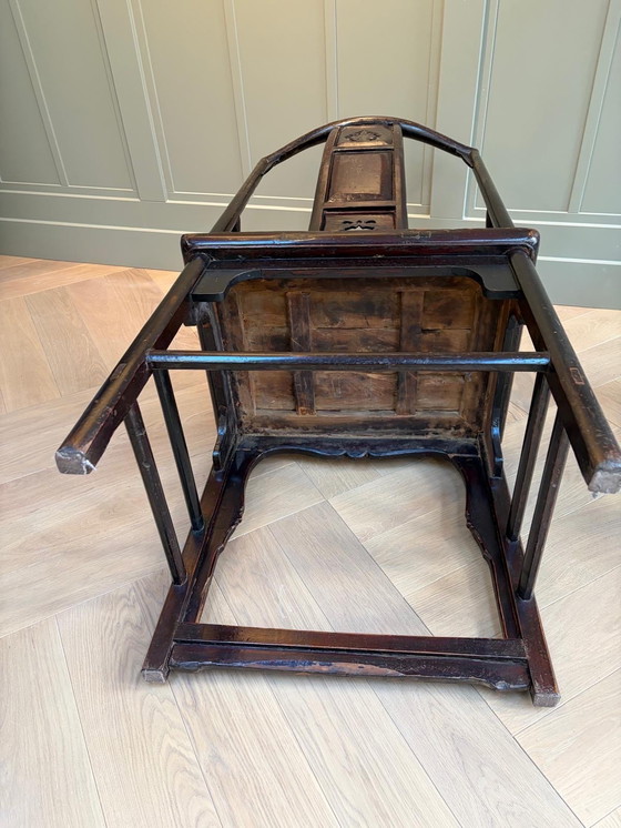 Image 1 of Sedie antiche cinesi della dinastia Qing Jiaqing