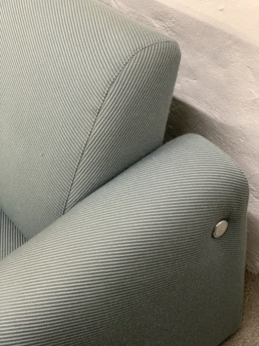 1 x Artifort 691 armchair – banken, Metal, Textile