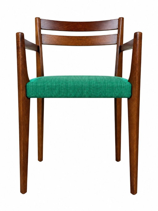 60er 70er Jahre Stuhl Armlehnenstuhl Holz von Thonet Mid Century Design