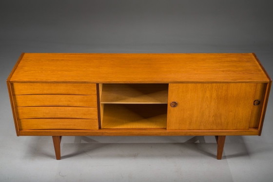 Image 1 of Ulvö dressoir van teakhout, ontworpen door Erik Wörtz voor Ikea, 1964.