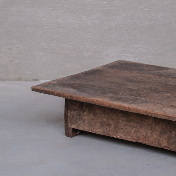 Image 1 of Low Antique Wooden French Coffee Table