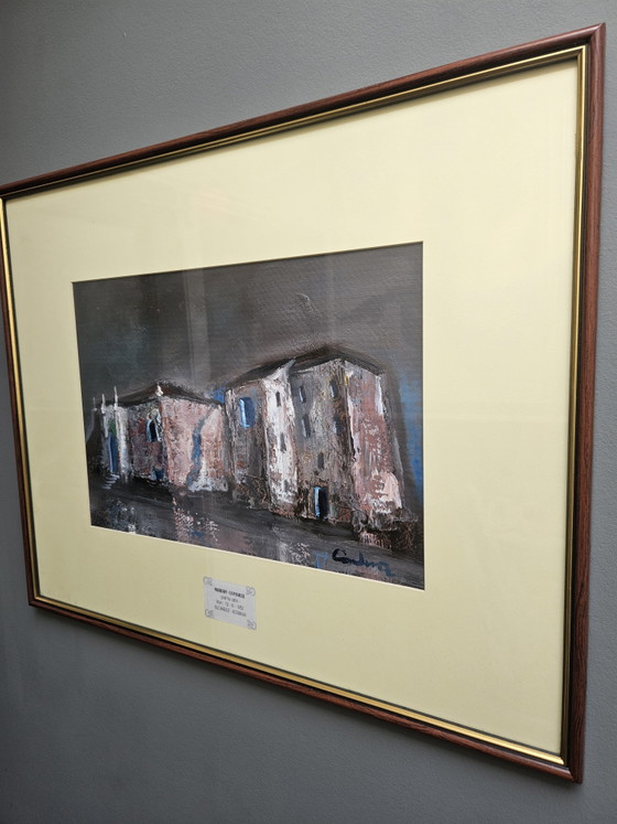 Image 1 of Oil painting by Marian Condruz (1952-2018)