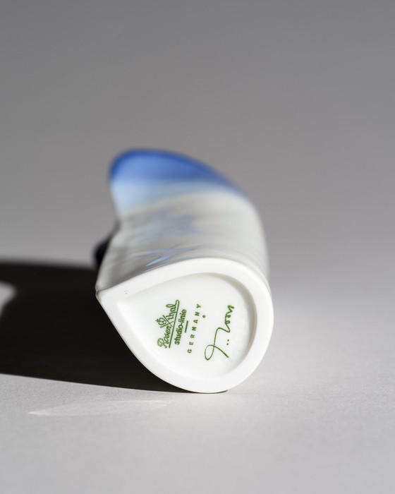 Image 1 of Johan van Loon x Rosenthal Studio-Line Glossy Paper Porcelain Vase Duo Maritime