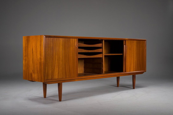 Image 1 of Vintage Deens Teakhouten dressoir van Axel Christiansen voor Aco Møbler, jaren 60