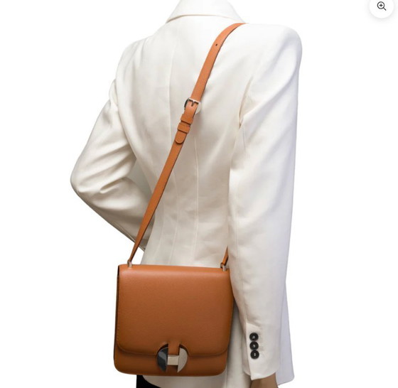Image 1 of Borsa HERMES 2002 in cuoio dorato - 101272