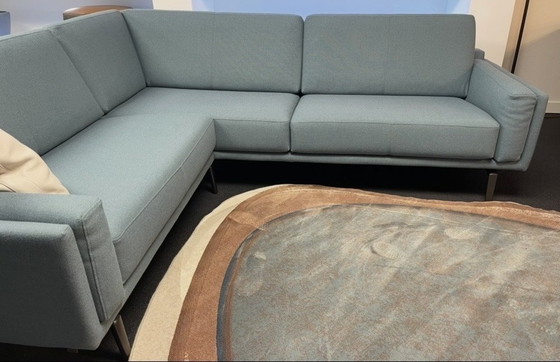 Image 1 of Leolux Bellice Hoekbank Ploegwol Nieuw €13000