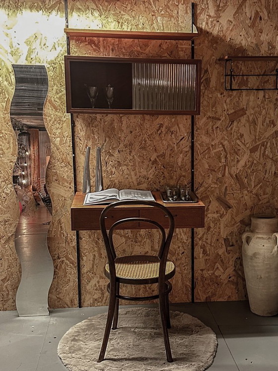 Image 1 of Mobiletto da parete vintage - scaffale - scrivania - credenza