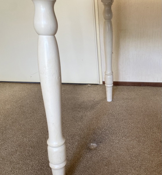 Image 1 of Vintage dining table with 2 chairs