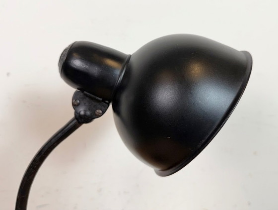 Image 1 of Lampada da tavolo nera vintage di Christian Dell per Kaiser Idell, anni '30