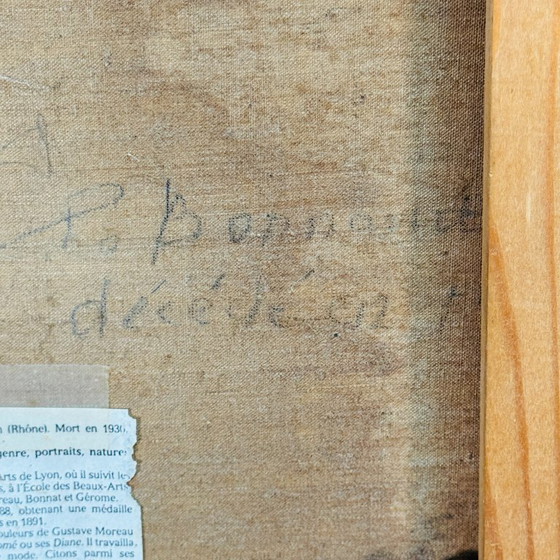 Image 1 of Pierre Bonnaud ( Lyon 1865-1930) Oil on canvas.