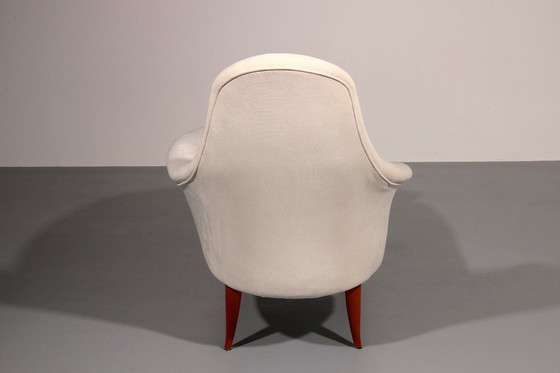 Image 1 of Chaise Lounge by Kerstin Hörlin-Holmquist for Nordiska Kompaniet, 1950s