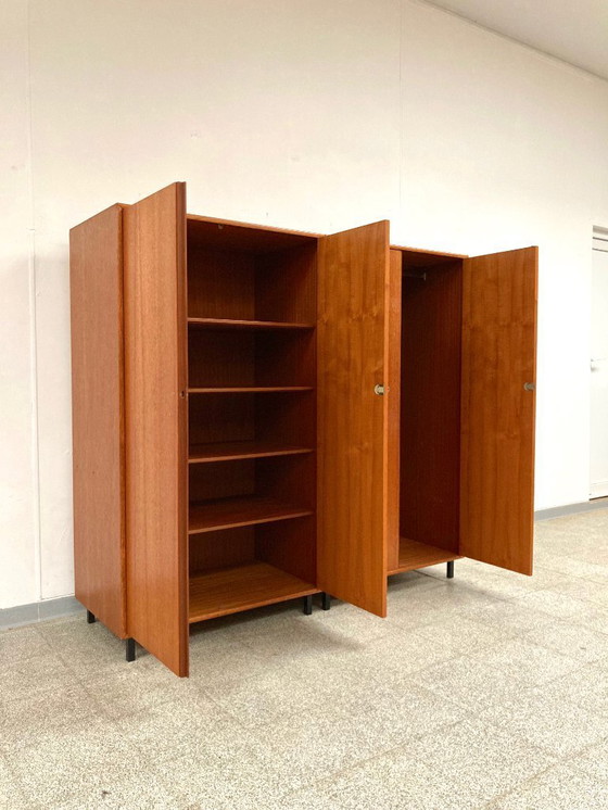 Image 1 of 2 armadi/armadietti portaoggetti vintage Kemkes in teak