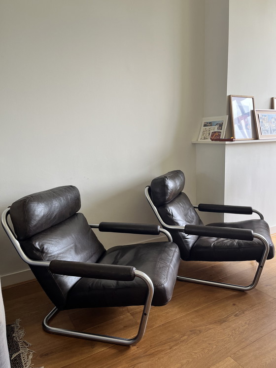 Image 1 of 2x poltrone Gelderland 801 '70 - Jan des Bouvrie