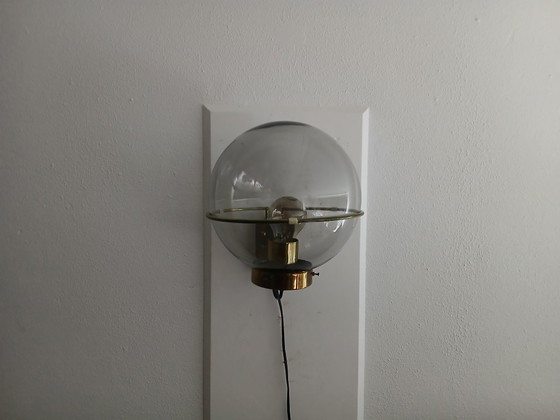 Image 1 of Basket Teardrop Wall Lamp - 1960s Vintage