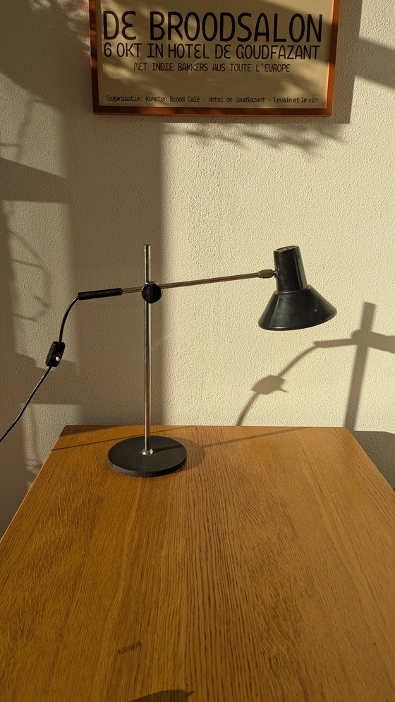 Image 1 of Vintage Adjustable Desk Lamp 1960s Verstelbare Bureaulamp