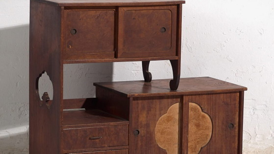 Tansu da tavolo giapponese compatto - Periodo Meiji (ca. ) #38 – Cassettiere, Iron (photo 3 of 40)