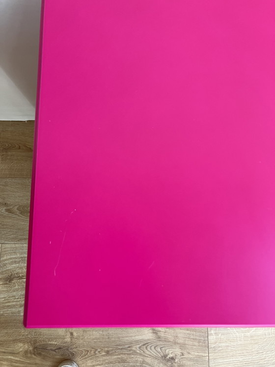 Image 1 of Original Montana Furniture Module with drawers and open compartments in Fuchsia Pink
