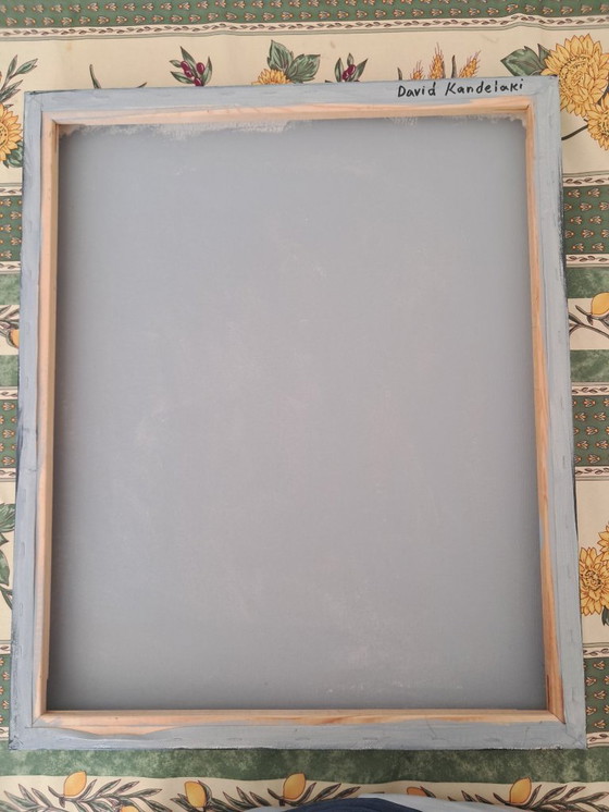 Image 1 of David KANDELAKI - The Milmaid after Vermeer - Artist's painting