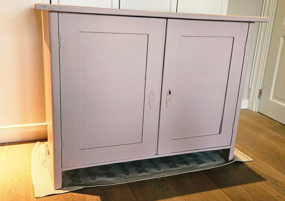 Image 1 of Beautiful wooden vintage sideboard